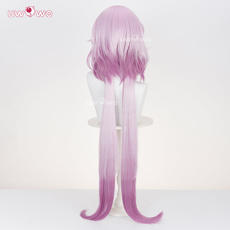 Uwowo Honkai: Star Rail Evernight Cosplay Wig Long Pink Hair