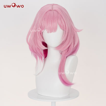 【Pre-sale】UWOWO Game Honkai Star Rail Cyrene Cosplay Wig Short Pink Hair
