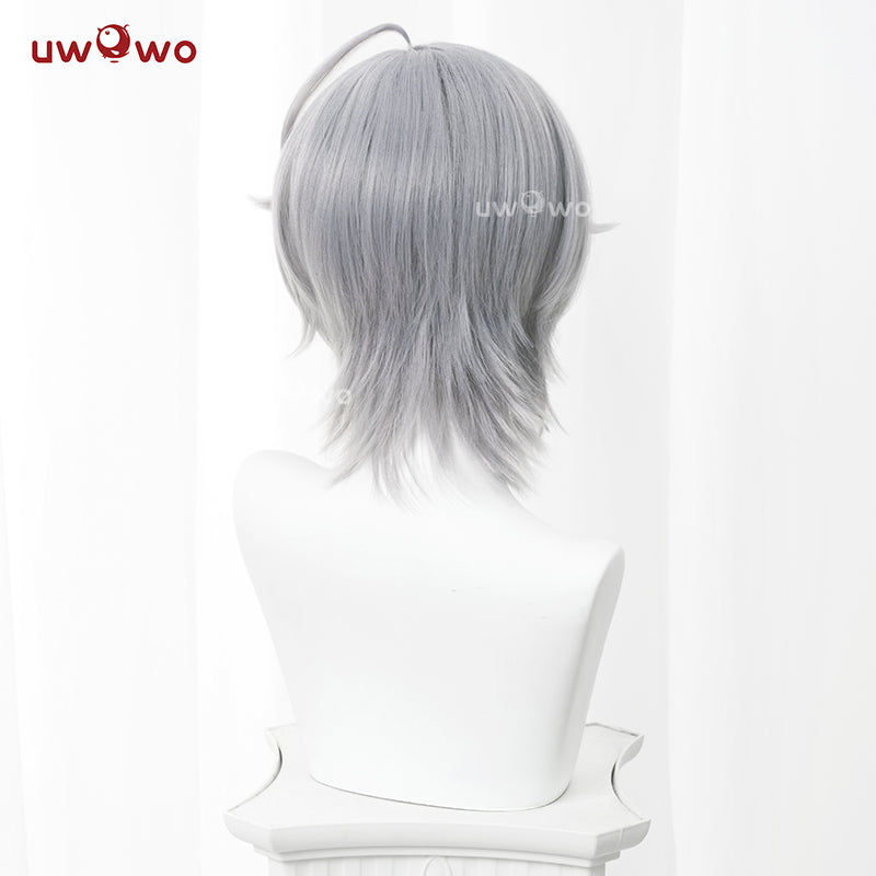 【Pre-sale】Uwowo Game Zenless Zone Zero/ZZZ Wise Cosplay Wig Short Grey Hair