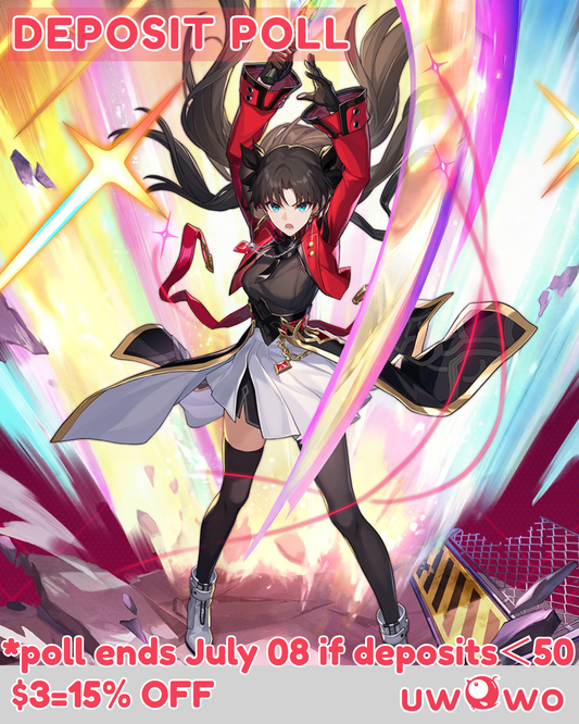 Uwowo Deposit Poll - Rin Tohsaka Honkai Star Rail × Fate/stay night Collab Cosplay Costume