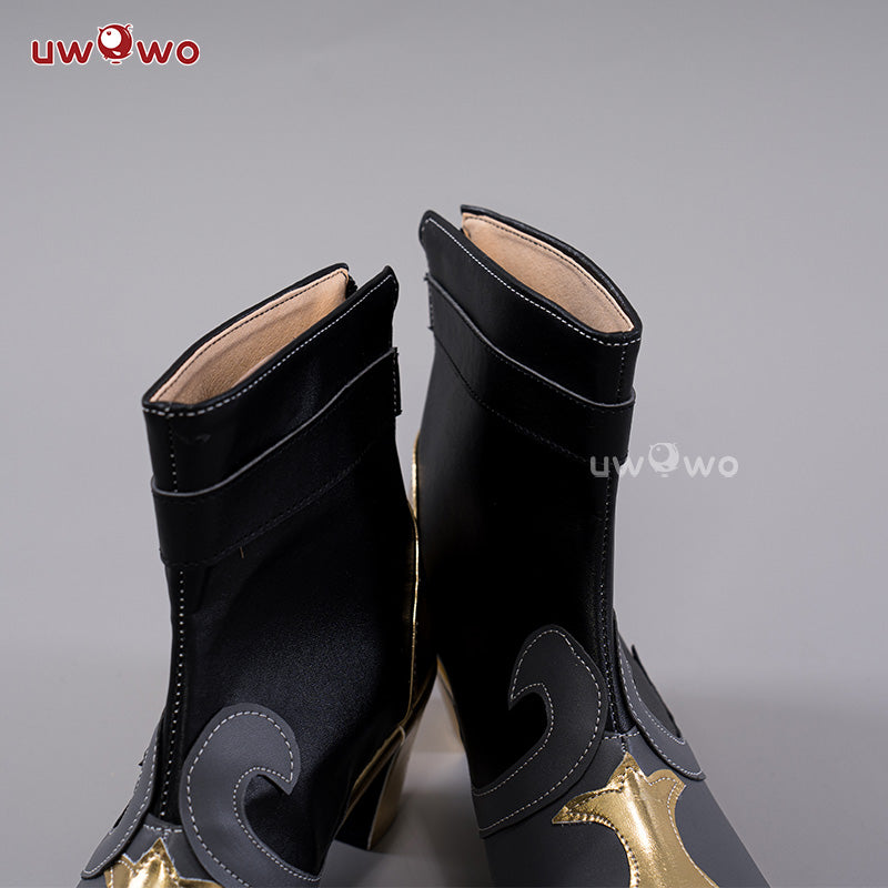 Uwowo Genshin Impact Hydro Fontaine Neuvillette Cosplay Shoes Boots