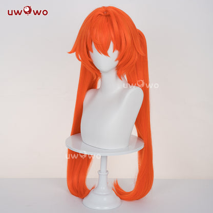 Uwowo Game Zenless Zone Zero Orphie Cosplay Wig Long Orange Hair
