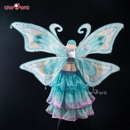 S-3XL INSTOCK Uwowo Bloom Princess Wings Fairy Club Cosplay Costumes