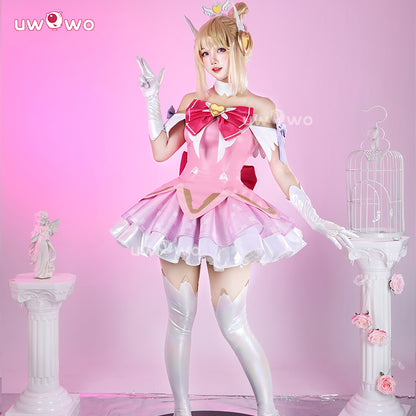 Uwowo Collab Series: Overwatch 2 Juno DokiWatch Magical Girls Cosplay Costume XS-2XL