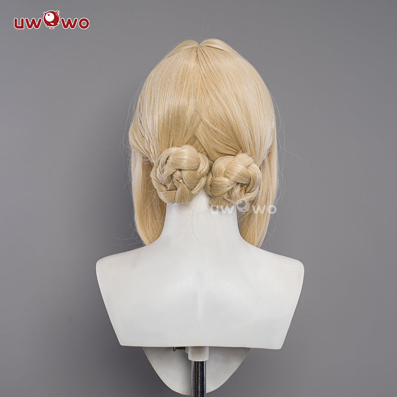 Uwowo Anime Violet Evergarden Cosplay Wig Violet Wig Yellow Long Hair