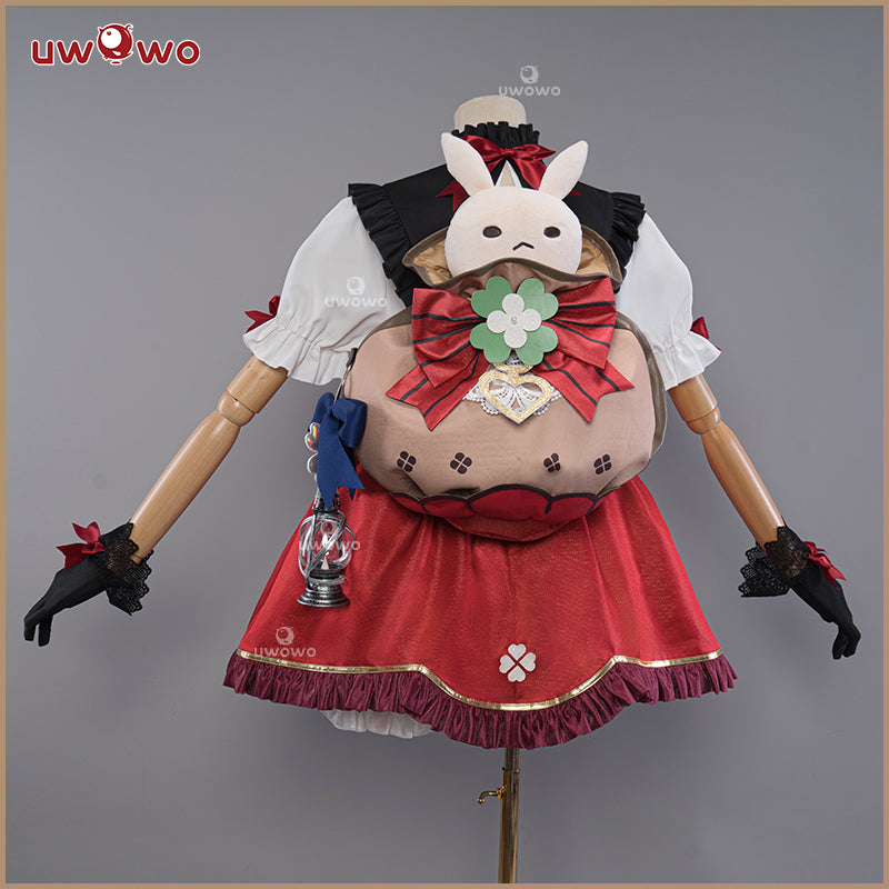 [Last Batch]【In Stock】Uwowo Genshin Impact Klee Blossoming Starlight Witch Halloween Cosplay Costume