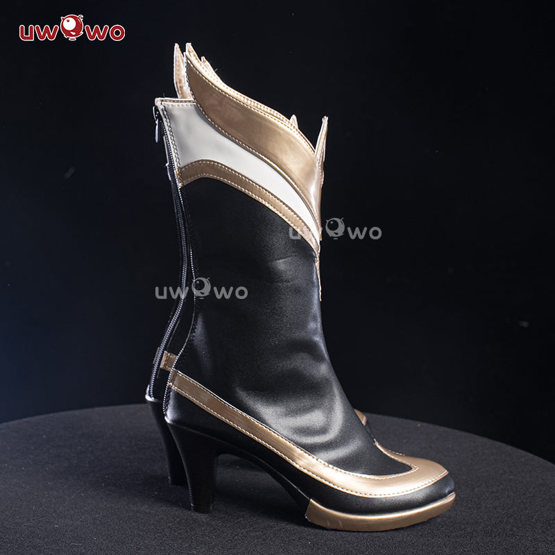 Uwowo LOL: Risen Legend Ahri Cosplay Shoes Boots