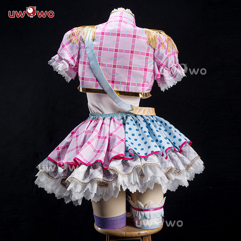 【Pre-sale】Uwowo Love Live! LoveLive Kousaka Honoka Idol ver. Cosplay Costume S-3XL