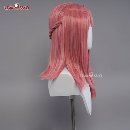 Uwowo Honkai Star Rail Cosplay Asta Wig Middle Pink Hair