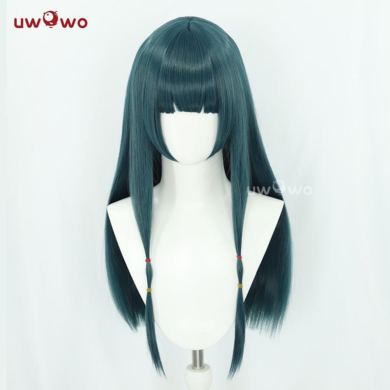 【Pre-sale】Uwowo Anime The Apothecary Diaries Maomao Dance Dress Cosplay Long Black Hair