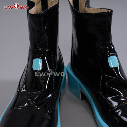 Uwowo Vocal V Singer Costume Classic Original Cosplay Shoes Boots