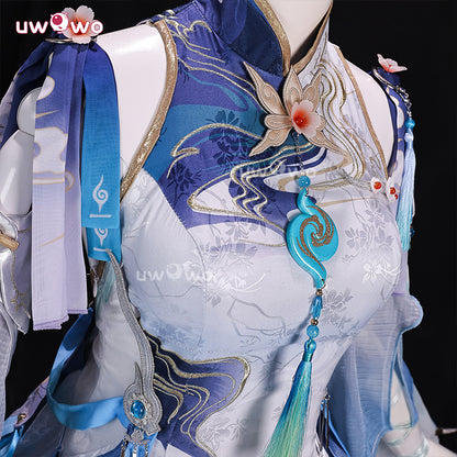 Uwowo Collab Series: Game Wuthering Waves WuWa Qingxiao Cosplay Costume XS-3XL