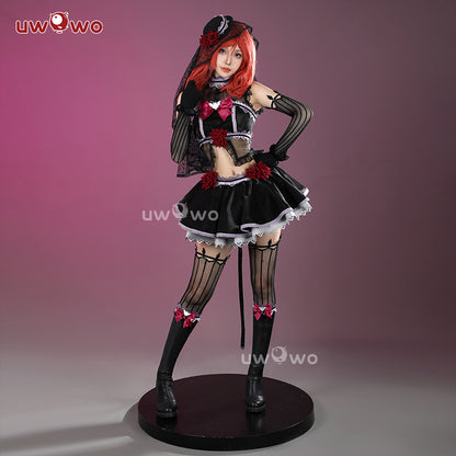 Uwowo Collab Series: Anime Love Live! School Idol Festival Maki Nishikino Halloween Cosplay Costume