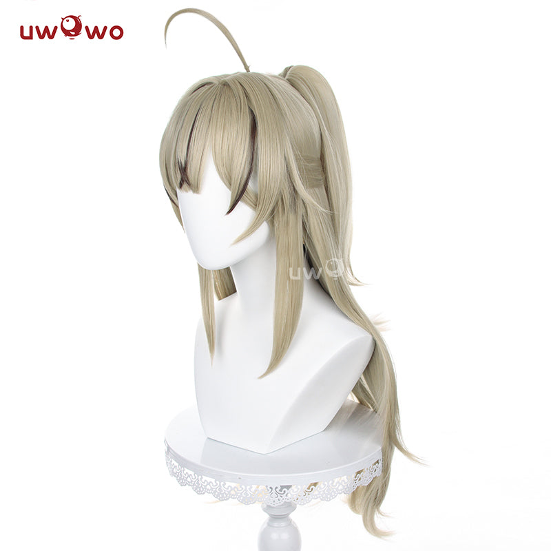 Uwowo Genshin Impact Wig Kirara Cosplay Wig Light Brown Long Hair