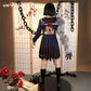 Uwowo Collab Series: Blood Horror Game Fog Town Teen Girl Fox Form School Uniform Cosplay Costume XS-2XL