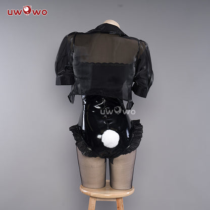 INSTOCK-Uwowo Nier: Automata 2B Bunny Suit YoRHa No. 2 Type B Sheer Cosplay Costume
