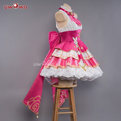S-3XL INSTOCK-Uwowo Anime Oshi no Ko Ai Hoshino Idol Stage Performance Exhibition Ver. Cosplay Costume
