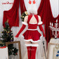 【Pre-sale】Uwowo Nier: Automata 2B Red Holiday Christmas Cosplay Costume