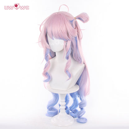 Uwowo Game Wuthering Waves Denia WuWa Cosplay Wig Long Pink Hair