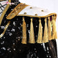 Uwowo Collab Series: Kpop Huntrix Mira GOLDEN Performance Black Suit Cosplay Costume XS-3XL