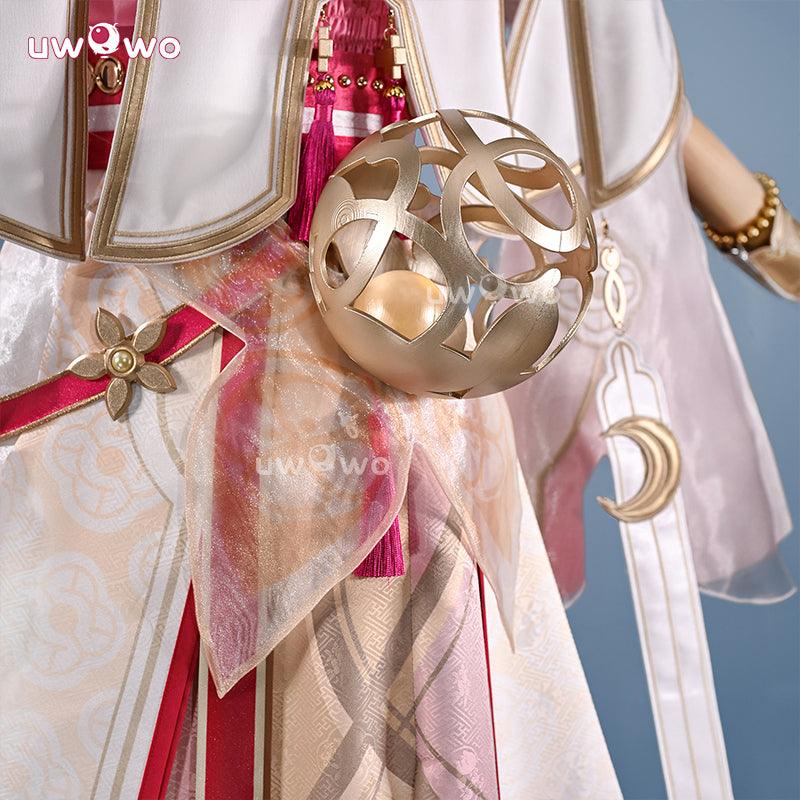 Uwowo Collab Series: Deluxe Elysia Hi ♪ Love Elf ♡ Lunar Grace Honkai Impact 3 New Skin Cosplay Costume S-2XL