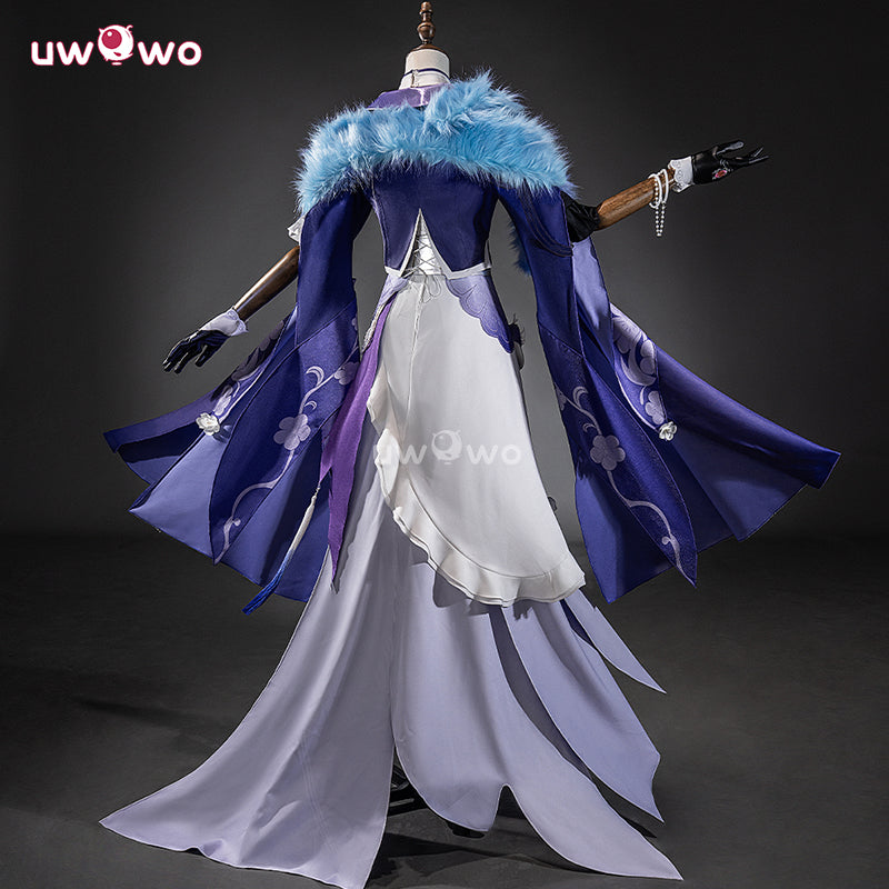 Uwowo Collab Series: Game Honkai: Nexus Anima Bai Mei Cosplay Costume S-XL