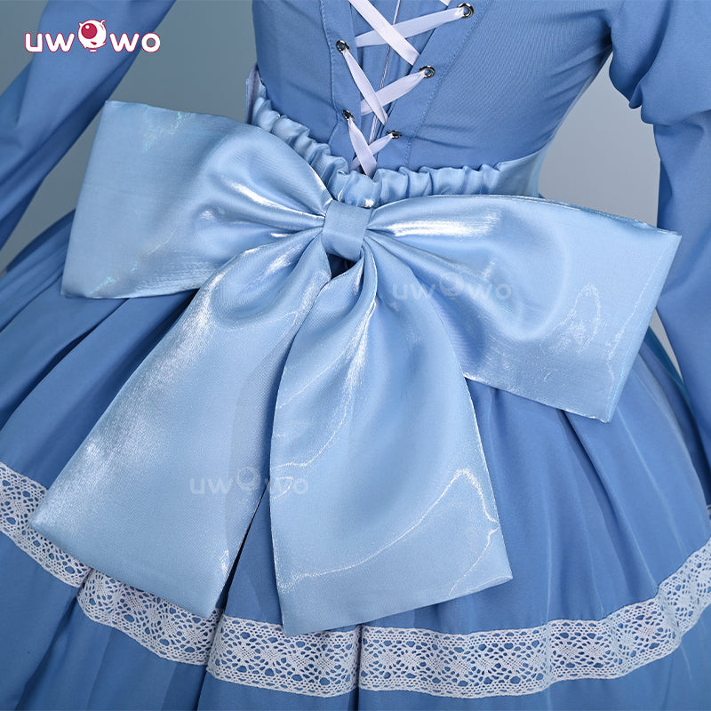 Uwowo Collab Series: Panty & Stocking with Garterbelt Stocking Angel Blue Lolita Cosplay Costume XS-2XL