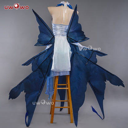 【Clearance Sale】[Last batch]【In Stock】Uwowo V Singer Dreamland Butterfly Dress Cosplay Costume
