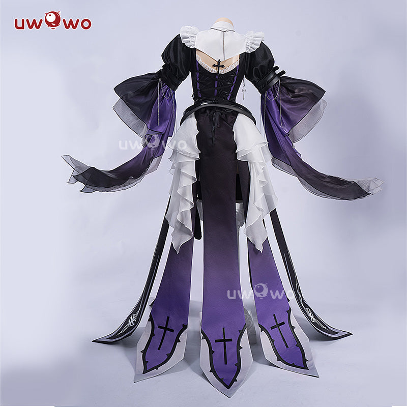 Uwowo Game Honkai Star Rail Fanart Black Swan Nun Cosplay Costume