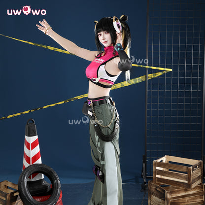 Uwowo Collab Series: Game Overwatch 2 x LE SSERAFIM Fearless Juno Cosplay Costume XS-XXL