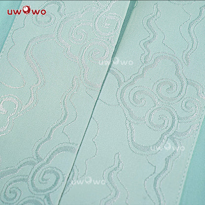 INSTOCK-Uwowo Anime The Apothecary Diaries Maomao Frog Green Hanfu Style Hunt Cosplay Costume