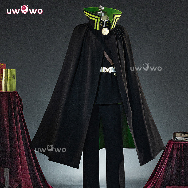 Uwowo Collab Series: Anime Yuichiro Hyakuya Seraph of the End Male Cosplay Costume S-XL