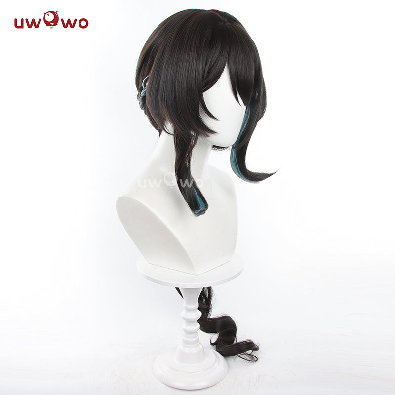 【Pre-sale】Uwowo Honkai Star Rail Ruan Mei RuanMei HSR Cosplay Wig Long Black Hair