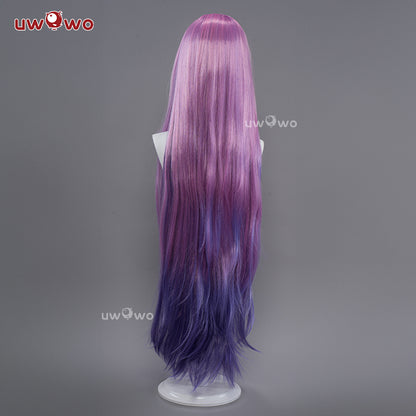 Uwowo Game Rose Cosplay  Wig Long Pink Hair