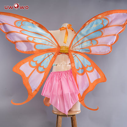 Uwowo Princess Cosplay  Season 3 Stellaa Dress Costume Wings