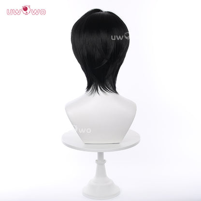 Uwowo Kpop ‘You Idol’ Jinu Cosplay Wig Short Black Hair