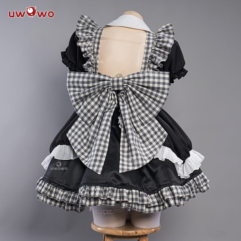 [Last Batch] Uwowo Anime/Manga My Dress-Up Darling Marin Kitagawa Lattice Maid Cosplay Costumes