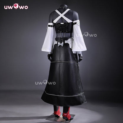 Uwowo Collab Series: VII Revelation Black Mage Tifa Cosplay Costume