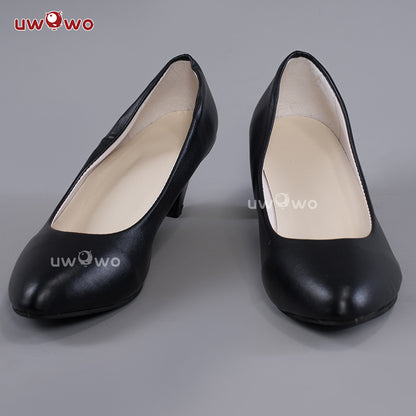 Uwowo Genshin Impact Shenhe Frostflower Dew New Outfits Lantern Rite Cosplay Shoes