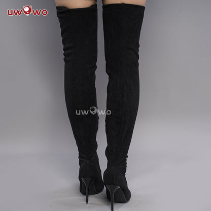 Uwowo Nier: Automata 2B Reincarnation Alternate Battler Outfit Cosplay Shoes Boots