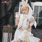 【Pre-sale】Exclusive Uwowo Genshin Impact Fanart Aether White Bunny Cosplay Costume