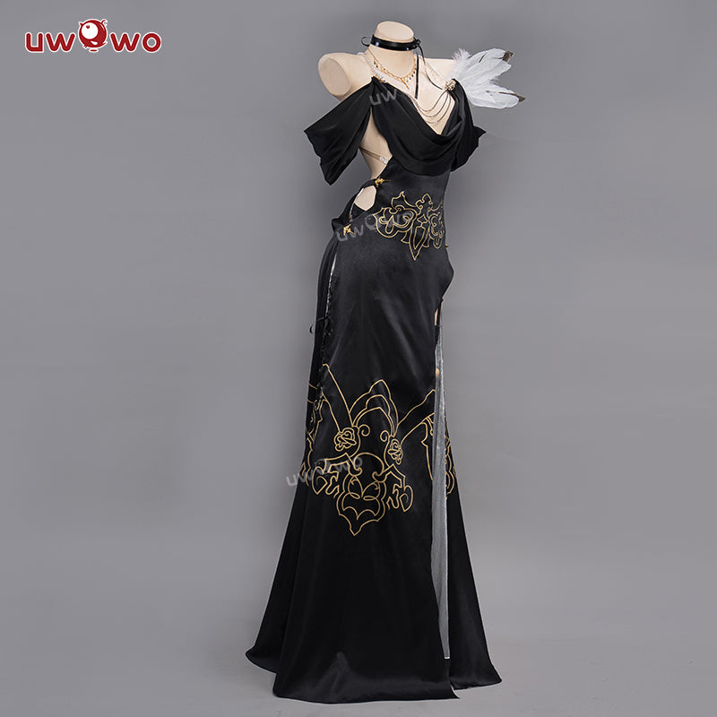 Uwowo Nier Automata Fanart 2B Gown Sexy Cosplay Costume Uwowo