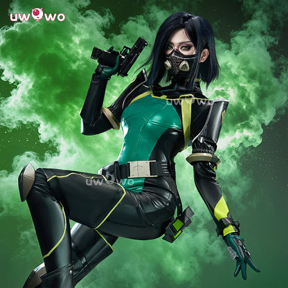 Uwowo Collab Series: Game Valorant Viper Cosplay Costume S-XL