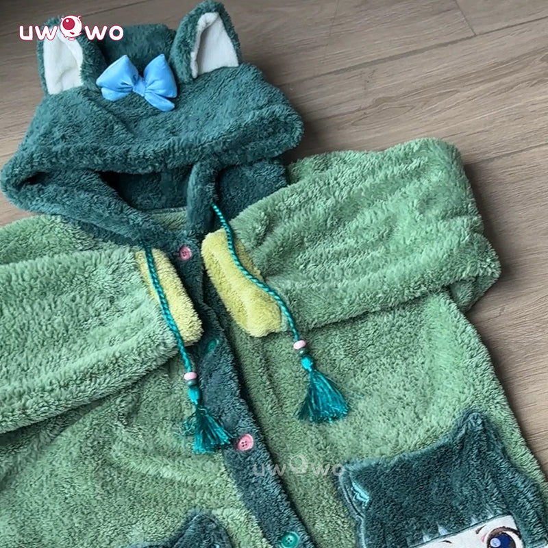 Uwowo Collab Series: Anime The Apothecary Diaries Maomao Winter Plush Sleepwear Pajamas Fanart Cosplay Costume