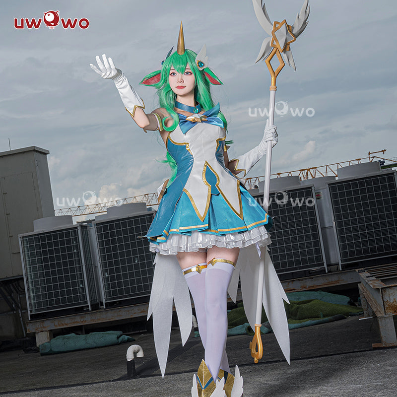 Star Guardian Soraka popular Cosplay XL with wig