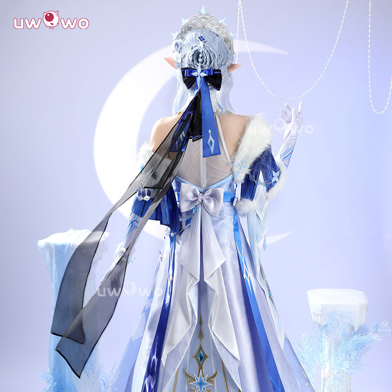 Uwowo Collab Series: Genshin Impact Tsaritsa Anastasya Snezhnaya Cryo Archon Cosplay Costume XS-2XL