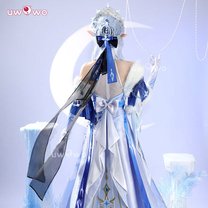 Uwowo Collab Series: Genshin Impact Tsaritsa Anastasya Snezhnaya Cryo Archon Cosplay Costume XS-2XL