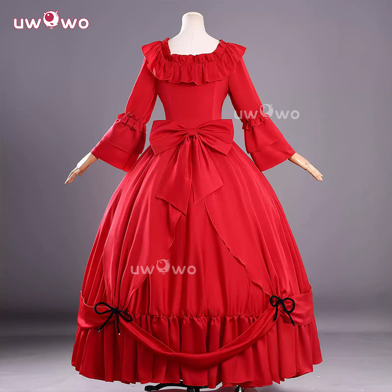 Uwowo Collab Series: Anime Scarlet El Vandimiona May I Ask for One Final Thing? Gown Cosplay Costume XS-3XL