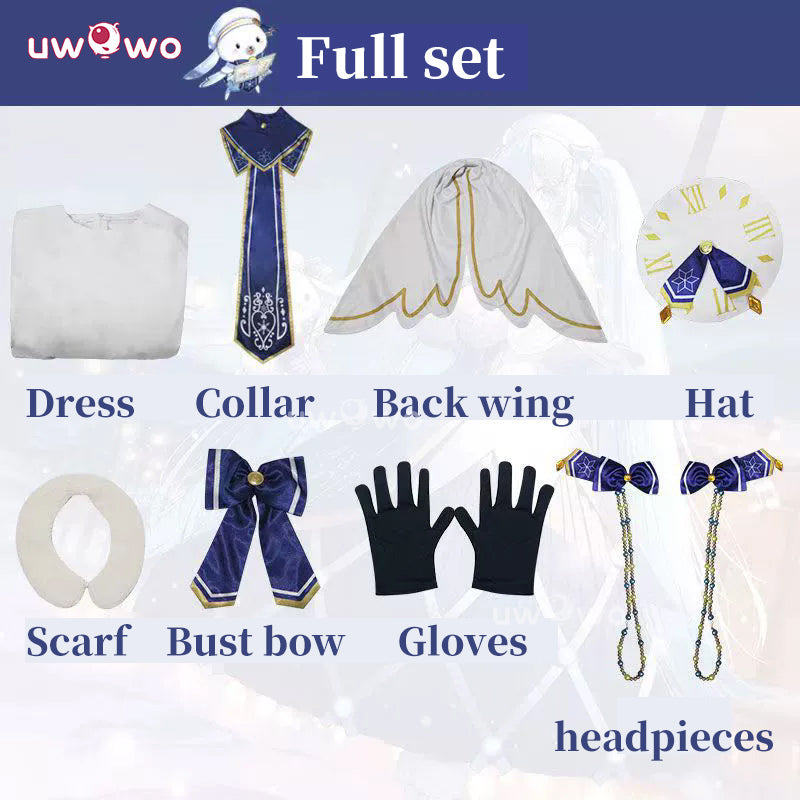 Uwowo Collab Series: V Singer 2021 Snow Winter Christmas Cosplay Costume