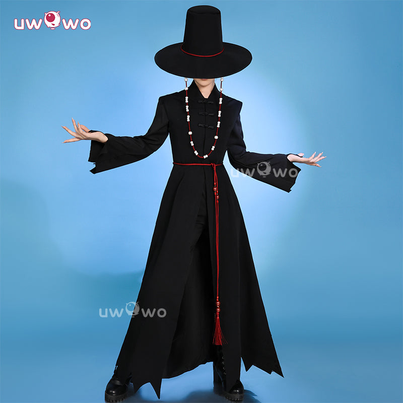 Uwowo Collab Series: Kpop Saja Boys Demon Boy Band Halloween Cosplay Costume S-3XL